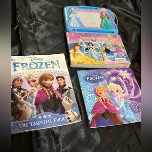 Disney frozen and princess books